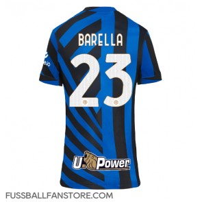 Inter Milan Nicolo Barella #23 Replik Heimtrikot Damen 2024-25 Kurzarm